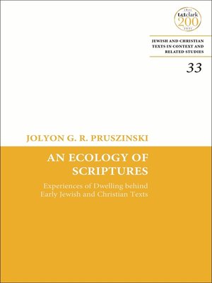cover image of An Ecology of Scriptures